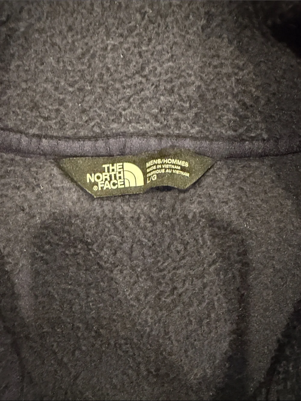 The North Face Men's Gordon lyons Dark Navy Full-Zip Fleece sweater Jacket